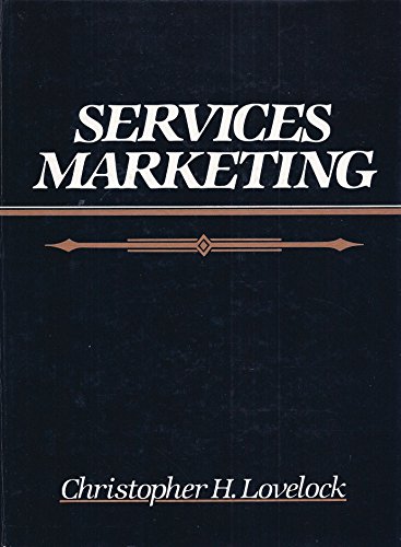 Stock image for Services Marketing : Texts, Cases and Readings for sale by Better World Books: West