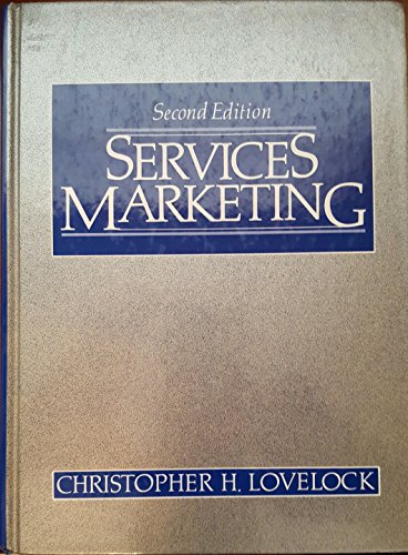 Imagen de archivo de Services Marketing (Prentice Hall Series in Marketing) a la venta por BooksRun