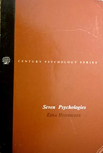 Beispielbild fr Seven Psychologies (The Century psychology series) zum Verkauf von AwesomeBooks