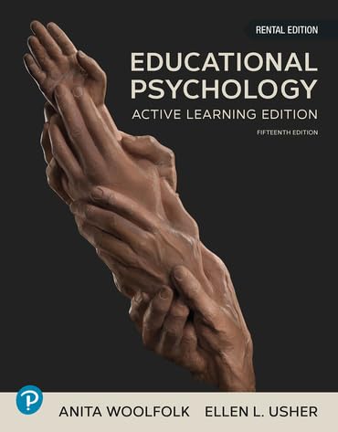 9780138124328: Educational Psychology: Active Learning Edition (15th Edition) RENTAL EDITION