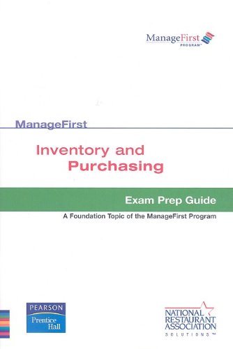 Stock image for Inventory and Purchasing: Exam Prep Guide for sale by ThriftBooks-Atlanta