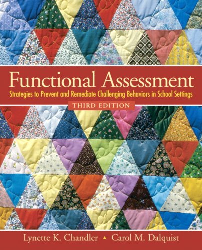 Stock image for Functional Assessment: Strategies to Prevent and Remediate Challenging Behavior in School Settings (3rd Edition) for sale by HPB-Red