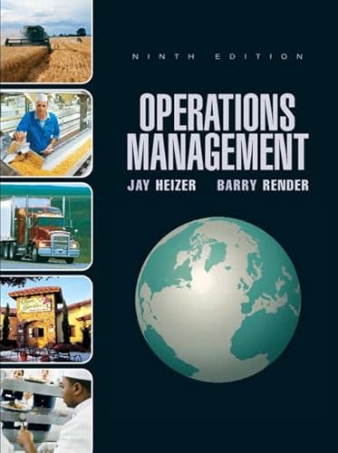 Stock image for Operations Management for sale by Better World Books