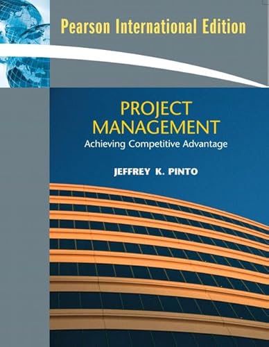 9780138129323: Project Management: Achieving Competitive Advantage and MS Project: International Edition