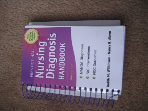 Beispielbild fr Prentice Hall Nursing Diagnosis Handbook (9th Edition) zum Verkauf von SecondSale