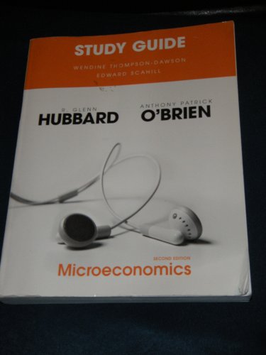 Imagen de archivo de Microeconomics - Study Guide a la venta por Irish Booksellers