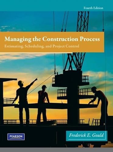 Imagen de archivo de Managing the Construction Process a la venta por Books Unplugged