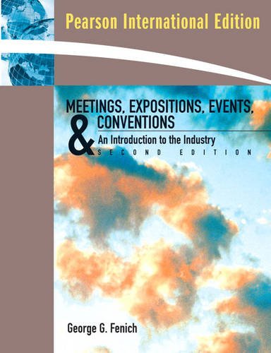 9780138137557: Meetings, Expositions, Events & Conventions: International Edition