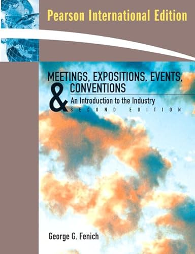 9780138137557: Meetings, Expositions, Events and Conventions: an Introduction to the Industry