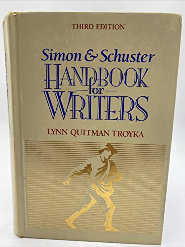 Stock image for Simon and Schuster Handbook for Writers for sale by Better World Books