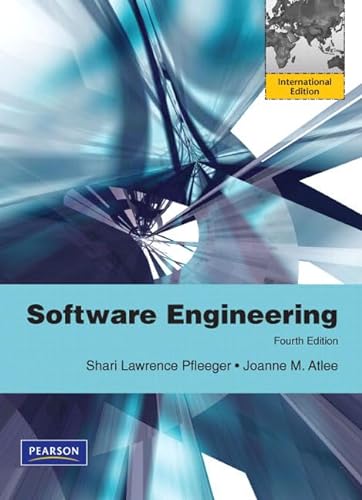9780138141813: Software Engineering: Theory and Practice: International Edition