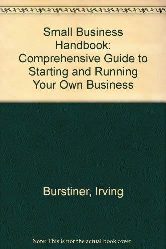 9780138141943: The Small Business Handbook: A Comprehensive Guide to Starting and Running Your Own Business (Spectrum Book)