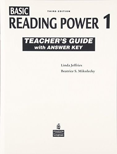 9780138144470: Basic Reading Power 1 Teacher's Guide with Answer Key, 3rd Edition