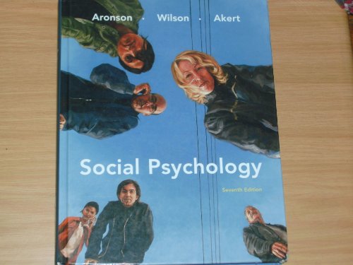 Beispielbild fr Social Psychology zum Verkauf von ThriftBooks-Dallas