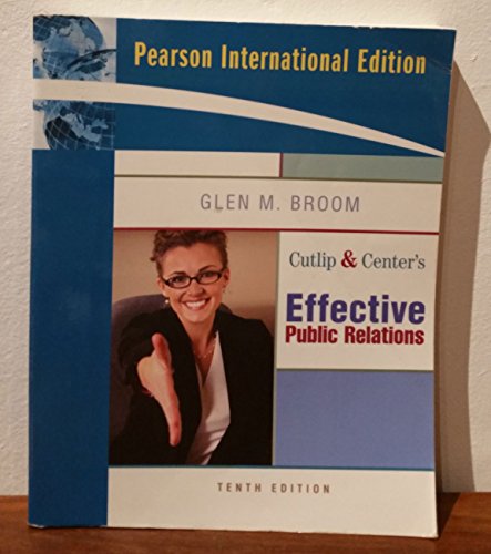 9780138145668: Cutlip and Center's Effective Public Relations: International Edition