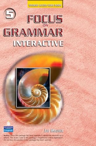 9780138145798: Focus on Grammar Interactive 5, Online Version (Access Code Card)