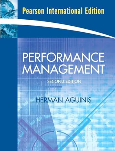 Imagen de archivo de Performance Management: International Edition a la venta por WorldofBooks