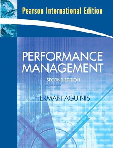 9780138146917: Performance Management: International Edition