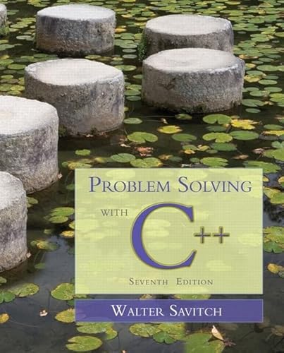Stock image for Problem Solving with C++ Value Package (Includes Visual C++ 2008 Programming Companion) for sale by Harveston College Textbooks