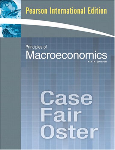 Imagen de archivo de Principles of Macroeconomics Pearson International Ninth Edition 2009 a la venta por Irish Booksellers