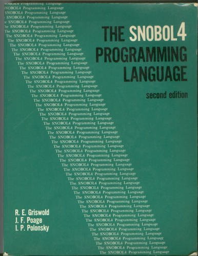 Stock image for The SNOBOL 4 programming language for sale by Wonder Book