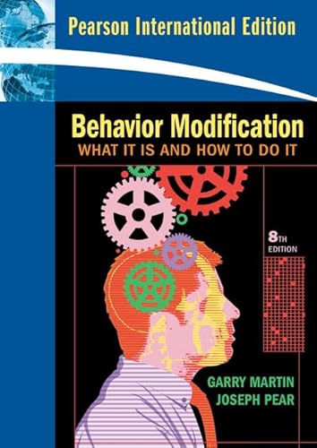 Imagen de archivo de Behavior Modification: What It Is and How to Do It (International Edition) a la venta por HPB-Red