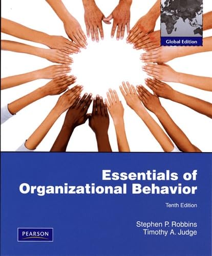 Stock image for Essentials of Organizational Behavior : Global Edition for sale by Better World Books Ltd