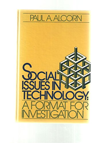 9780138159290: Social Issues in Technology: A Format for Investigation