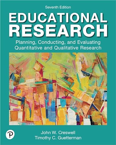 Stock image for Educational Research: Planning, Conducting, And Evaluating Quantitative And Qualitative Research for sale by GreatBookPrices