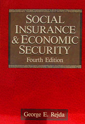 Beispielbild fr Social Insurance and Economic Security (Prentice-Hall Series in Social Learning Theory) zum Verkauf von HPB-Red