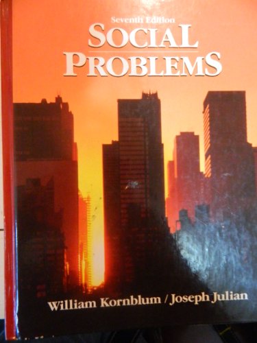 9780138162405: Social Problems