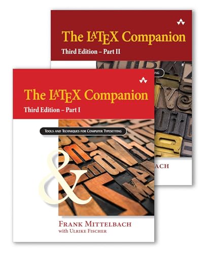 9780138166489: The LaTeX Companion: Parts I & II, 3rd Edition