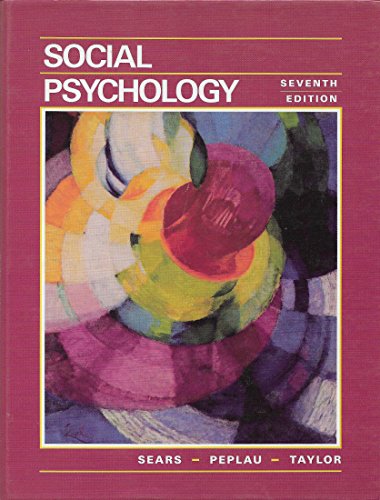 9780138170813: Social Psychology