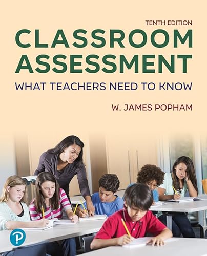 Imagen de archivo de Classroom Assessment: What Teachers Need To Know a la venta por GreatBookPrices