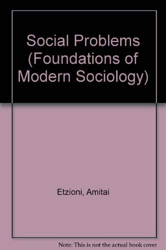 9780138174033: Social Problems (Foundations of Modern Sociology)