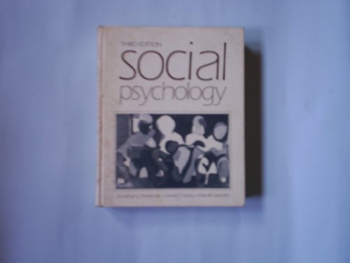 Stock image for Social psychology for sale by SecondSale