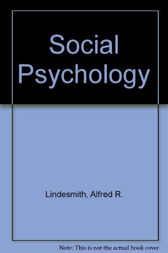 9780138179908: Social Psychology