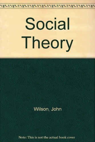 9780138195731: Social Theory