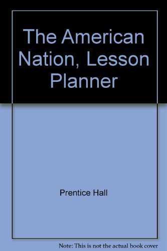 Stock image for The American Nation, Lesson Planner for sale by HPB-Red