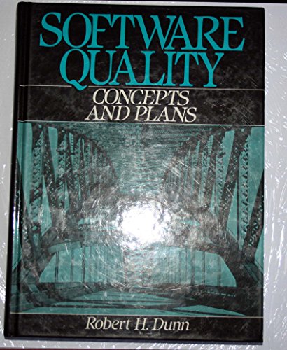 Beispielbild fr Software Quality: Concepts and Plans zum Verkauf von Wonder Book