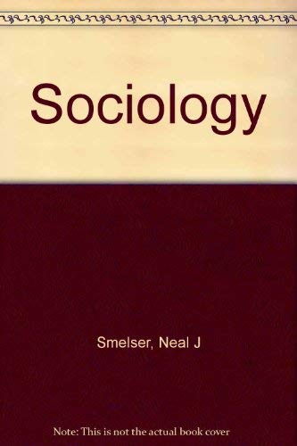 Sociology (9780138208295) by Smelser, Neil J.