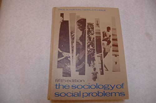 9780138214708: Sociology of Social Problems