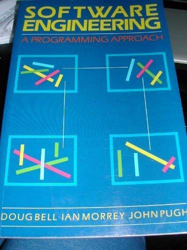 9780138218362: Software Engineering: A Programming Approach