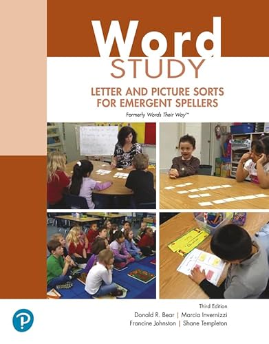 9780138219987: Word Study: Letter and Picture Sorts for Emergent Spellers (formerly Words Their Way™)