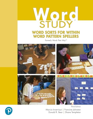 9780138220044: Word Study: Word Sorts for Within Word Pattern Spellers (formerly Words Their Way™)