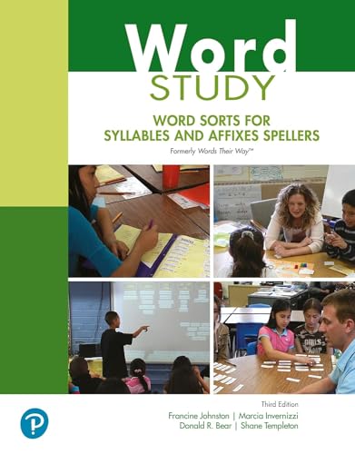 Stock image for Word Study: Word Sorts for Syllables and Affixes Spellers (formerly Words Their Way?) for sale by Palexbooks