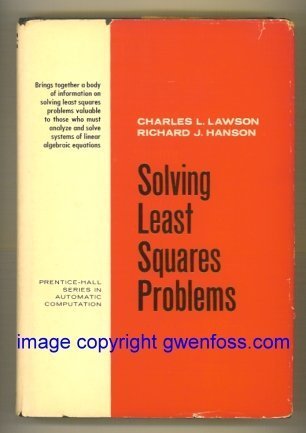 9780138225858: Solving Least Squares Problems (Prentice-Hall Series in Automatic Computation)