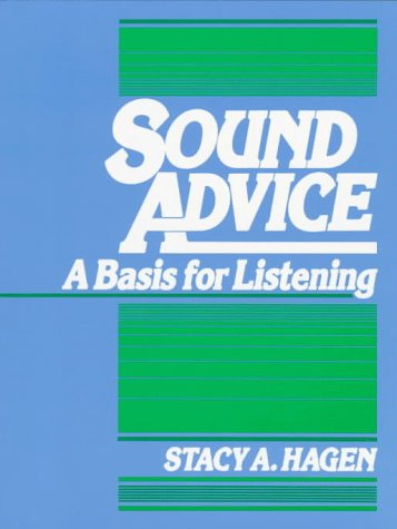 Beispielbild fr Sound Advice : A Basis for Listening zum Verkauf von Better World Books
