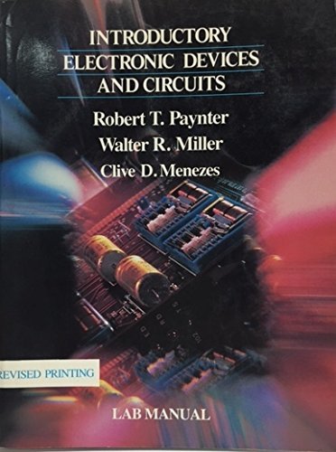 Imagen de archivo de Introductory Electronic Devices and Circuits: Lab Manual a la venta por BookDepart