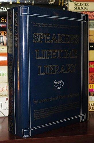 Stock image for Speaker's Lifetime Library for sale by Better World Books